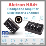 Alctron HA4 PLUS Headphone Amplifier - Distributor 4 Channel 